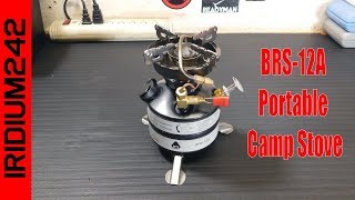 BRS 12A Portable Outdoor Camp Stove