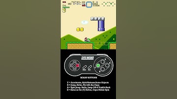 Mario Kaizo Tips - 4-Tile Gap Ledge Shell Jump | SMW: Practice Cart | Dotsarecool | #shorts