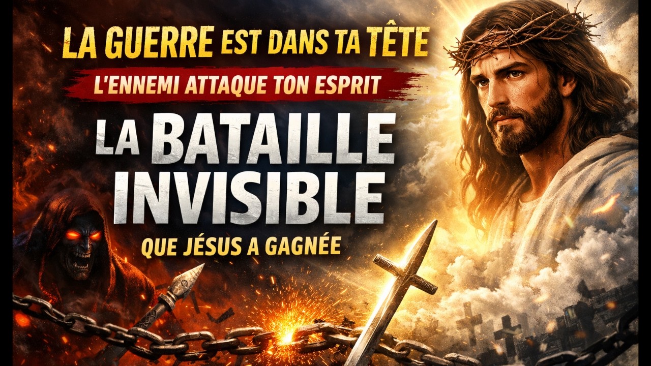 LA GUERRE DANS VOTRE ESPRIT – La Bataille Invisible Que Jésus A Déjà Gagnée