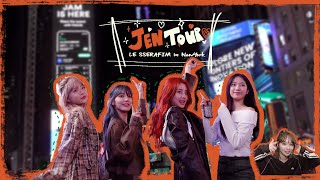 jen tour part1 le sserafim in new york