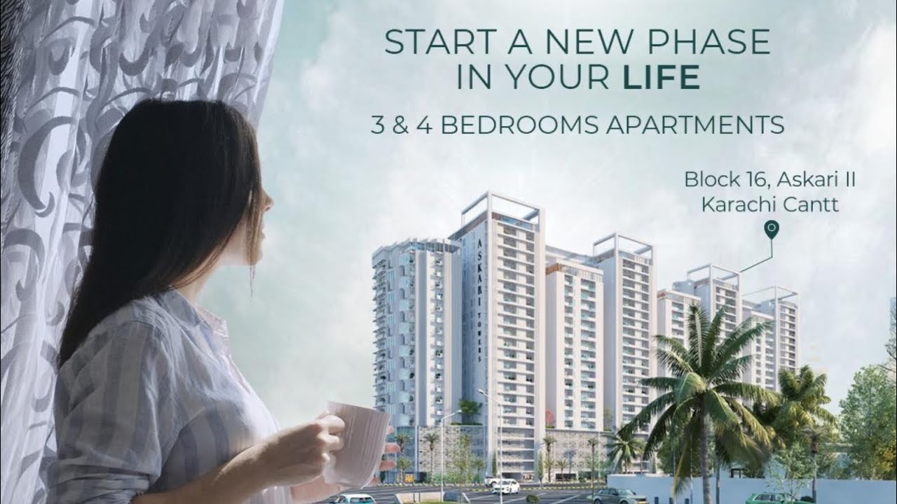 Askari Towers @ Askari 2 | Booking only on 30% | Book Now | Subscribe | Property | Foryou | 