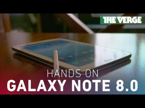 Samsung Galaxy Note 8.0 hands-on demo