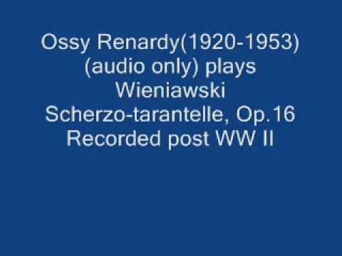 Ossy Renardy plays Henry Wieniawski Schero-tarantelle Op.16