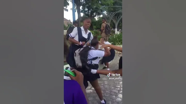 Female students gang another female and beat her w...