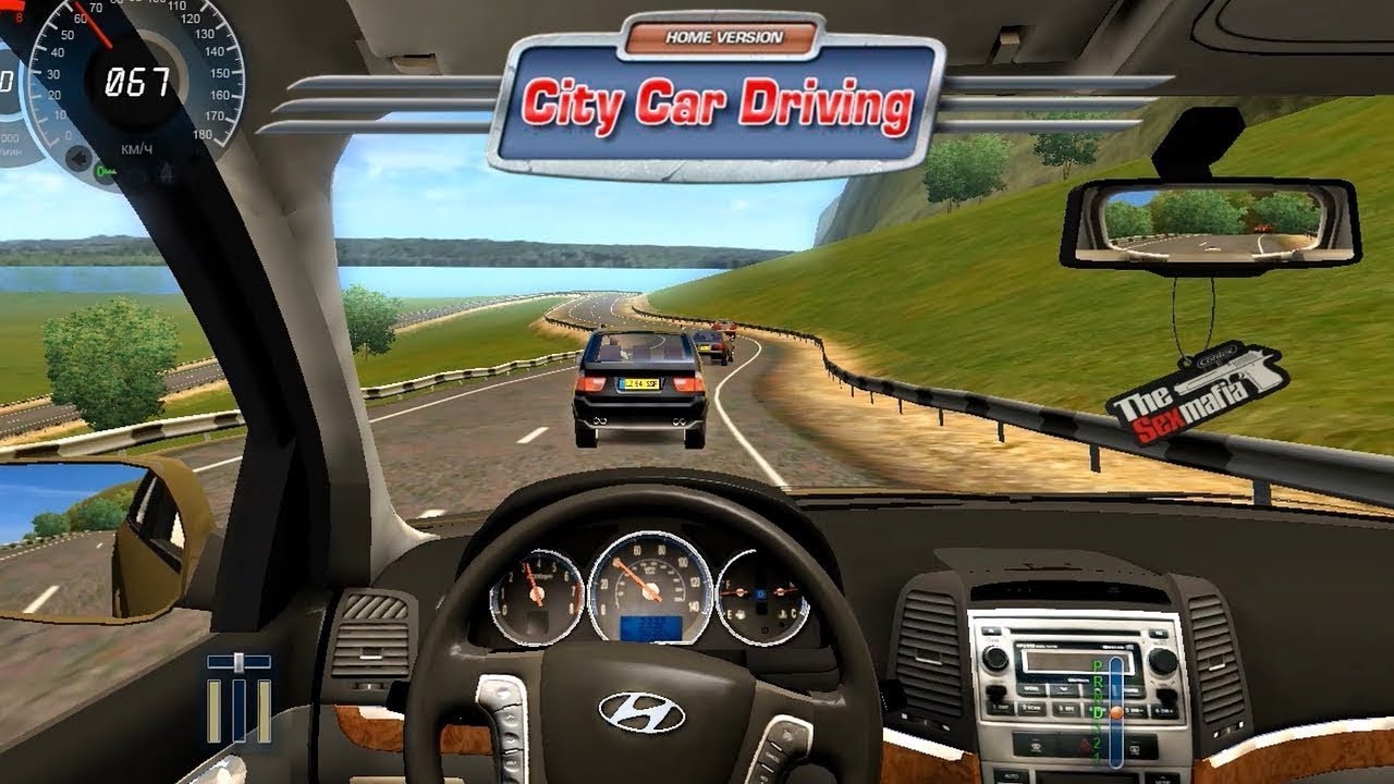 Сколько сити кар драйвинг. Руль для City car Driving. City car Driving 2. Hyundai Santa Fe City car Driving. City car Driving 100 машин.