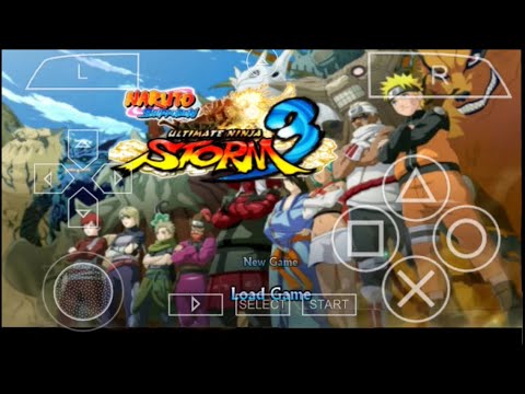 Download Naruto Shippuden Ninja Storm 3 Mod PPSSPP Android Game Anime Free