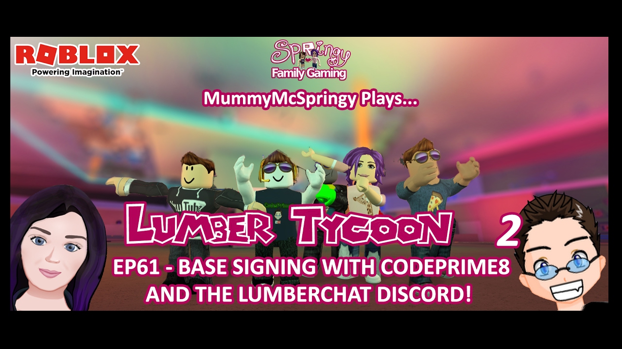 Sfg Roblox Lumber Tycoon 2 Ep61 Base Signing With Codeprime8 - sfg roblox lumber tycoon 2 ep7 bath blueprinting and the
