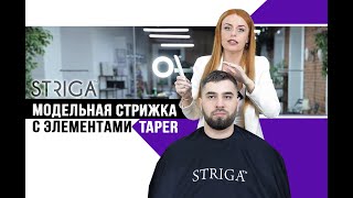 видео: Короткая модельная стрижка с элементами Taper. Школа Парикмахеров STRIGA ™ картинка: Короткая модельная стрижка с элементами Taper. Школа Парикмахеров STRIGA ™