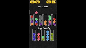 ball sort puzzle level 1636