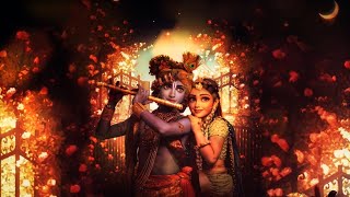 Beautiful Radha Krishna Motion background wallpaper with Meditative Music screenshot 2
