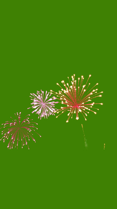 Fireworks green screen #vfx #greenscreen #shorts