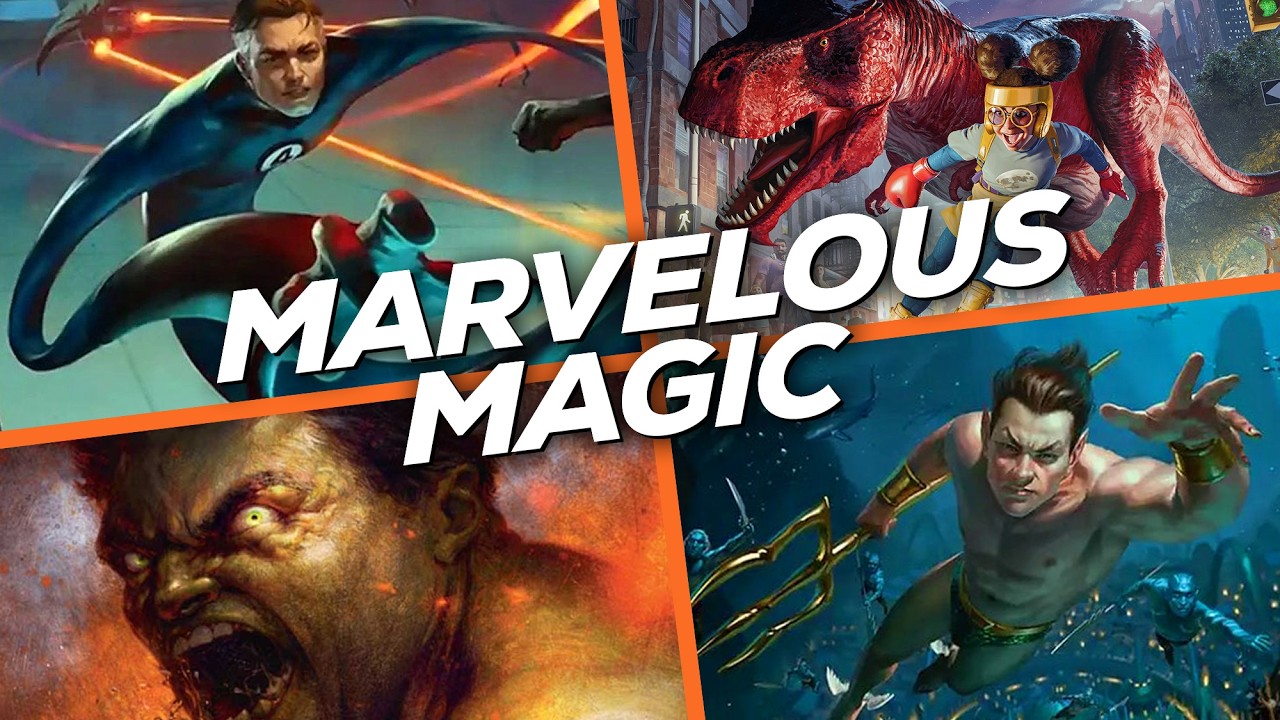 Mr. Fantastic, Moon Girl, Namor, Hulk | Marvel Super Heroes Commander Gameplay thumbnail