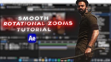 Smooth Rotational Zooms Tutorial - After Effects Tutorial