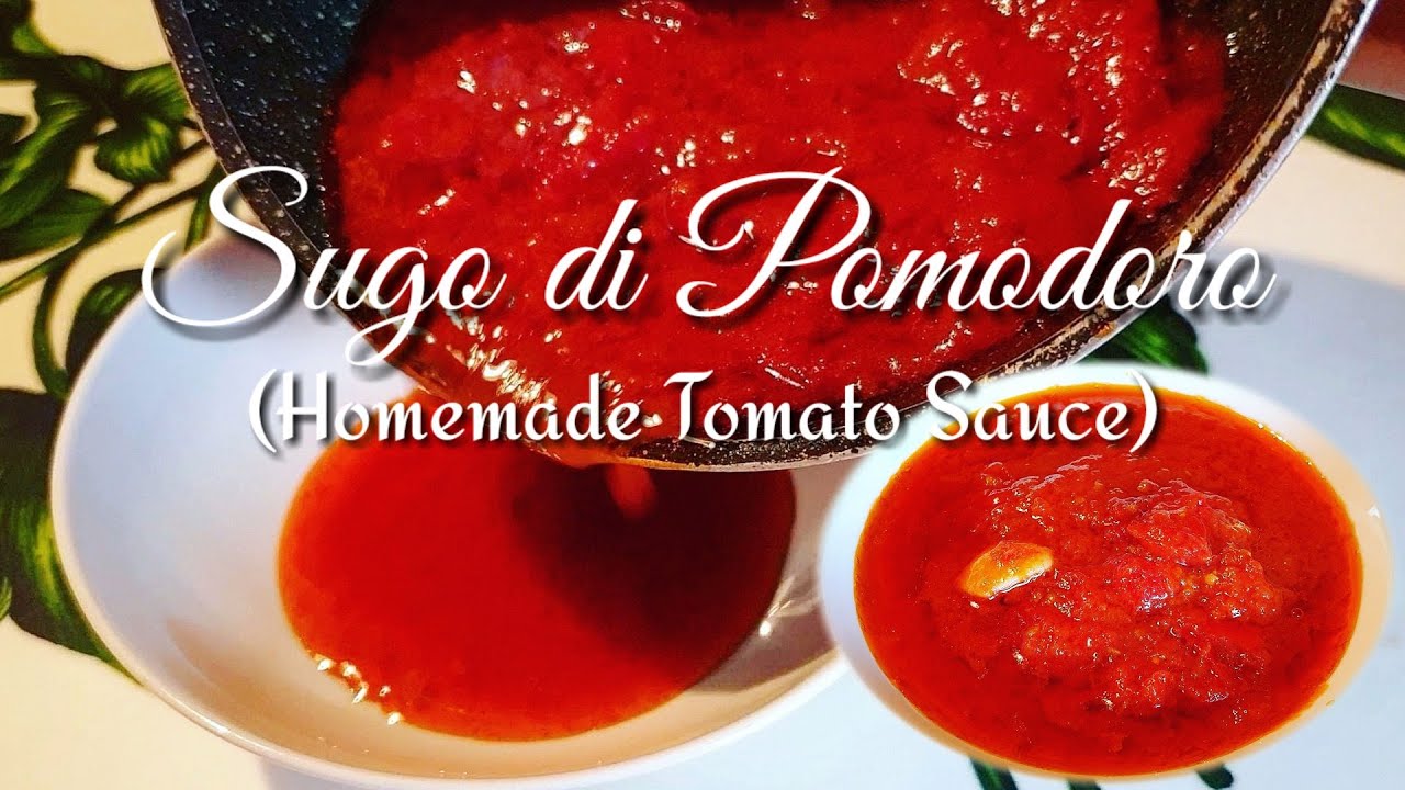 Sugo di Pomodoro | Homemade Tomato Sauce - YouTube