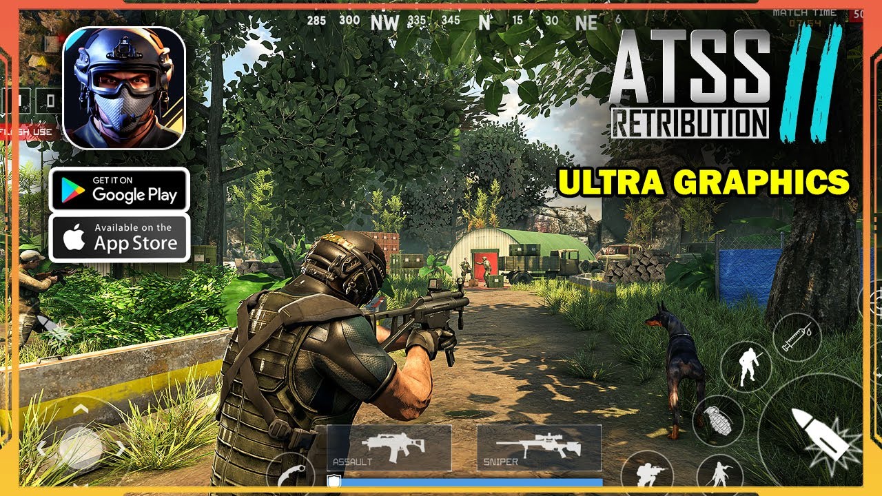 ATSS 2 Offline Shooting Game ULTRA GRAPHICS Gameplay (Android, iOS)