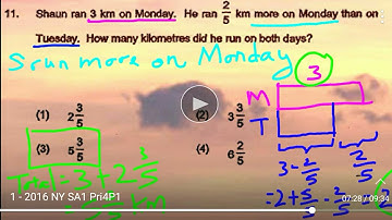 #DrawMyPri4Exam 2016 NanYang Pri4 P4 SA1 Maths Exam Paper SectionA (MCQ) Singapore Top School