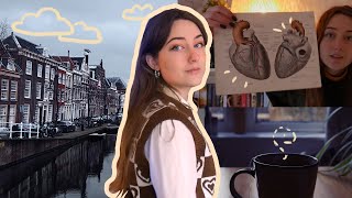 a week in the life studying at amsterdam uni & harvard internship ☁☕