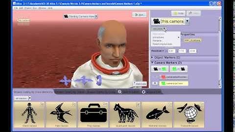 RCI ICS Alice 3 - Lesson 4: Camera Markers