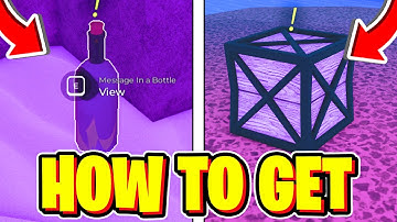 How To COMPLETE MESSAGE IN A BOTTLE QUEST In Fisch! (CRATE LOCATION) Roblox