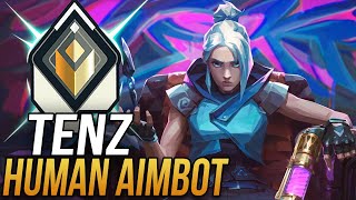 WHEN VALORANT PRO PLAYERS TURN AIMBOT MODE ON!  TENZ | VALORANT HIGHLIGHTS