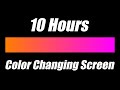 Color Changing Mood Led Lights - Pink Orange Screen [10 Hours]