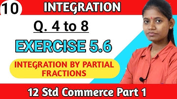 Chapter 5 integration commerce part 1 | Question no 4 to 8 maharashtra hsc board