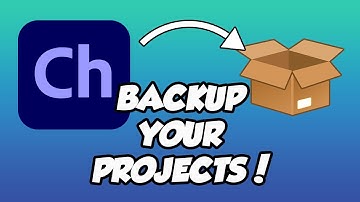 How To Backup Your Character Animator Projects Correctly