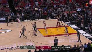Dejounte Murray Full Game Highlight VS Miami Heat(3Rebounds,3Assists)