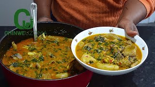 The BEST COMBO You Must Try! | Delicious Achi & Egusi Soup - Chinwe Uzoma Kitchen