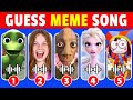 Guess the meme  whos singing  lay lay king ferran salish matter tenge kung fu panda 4