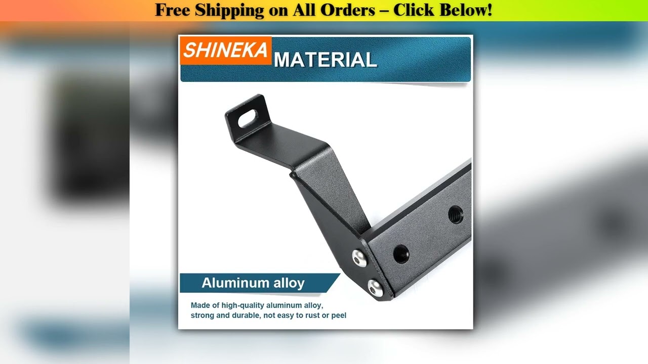 SHINEKA GPS Stand Holder for Jeep Wrangler JL Gladiator JT 2018 2019 2020+ Car Mobile Phone