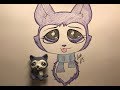 LPS Husky Drawing (speed draw)