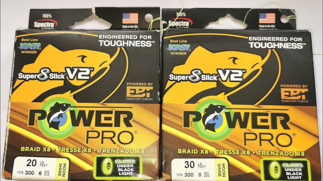 Power pro super 8 slick V2 vs Power pro x4.. 