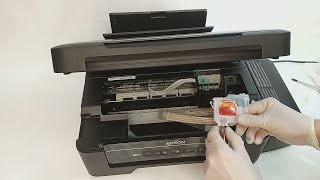 Epson Ecotank ET comment remplacer les cartouches , damper replacement