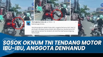 INI SOSOK Oknum TNI Tendang Motor Ibu-ibu di Bekasi, Anggota Denhanud Berpangkat Praka