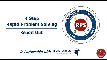 4 Step Rapid Problem Solving Report Out (Step 1) with JJ Churchill Ltd