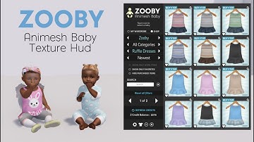 Zooby Animesh Baby Texture Hud