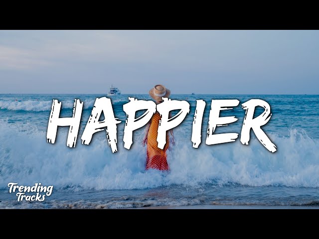 Olivia Rodrigo - happier (Clean - Lyrics) class=