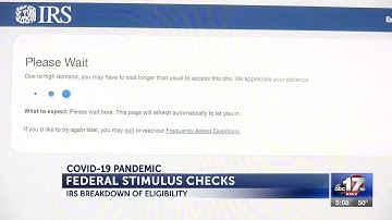 IRS launches new online tool to check on stimulus payments
