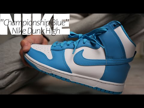 Nike Dunk High Championship Blue"28センチ