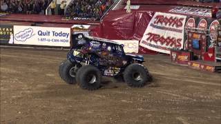 Monster Jam - Son-uva Digger Freestyle in Orlando, FL - Jan 26, 2013