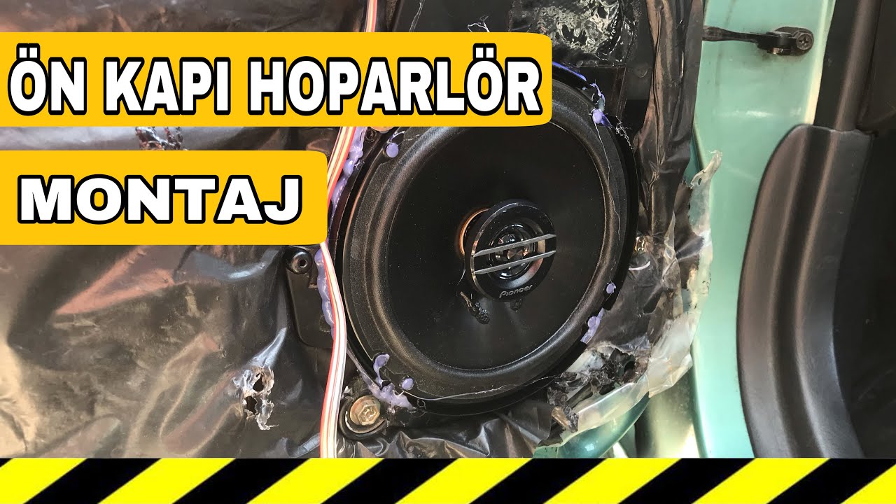 on kapi hoparlorunu 10 cm yerine 16 cm takmak oto hoparlor montaji youtube