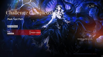 PTN Peak Test Path Beneath the Nadir 10M with Bai Yi DPS (Max Score)