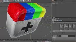 Media Icons Rotation | Cinema 4D Templates - Videohive screenshot 2