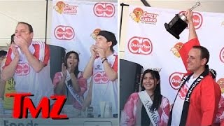Joey Chestnut -- Eats 384 Gyozas ... Sets New World Record Tmz