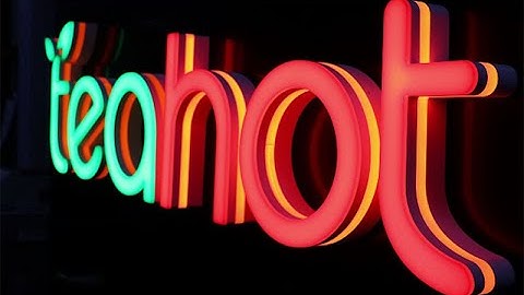 How to make channel letter signs with 3D printer