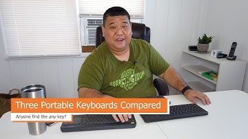 Three portable keyboards compared.