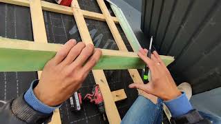 Chimney lining with corrugated board