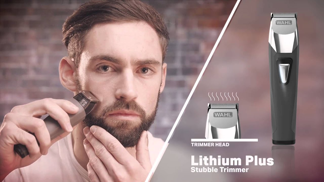 wahl lithium stubble trimmer