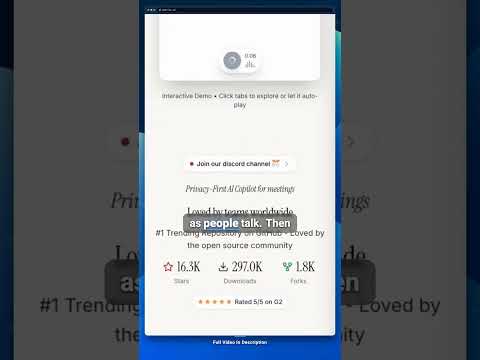 Meetily: Private AI Meeting Notes, 100% On Device